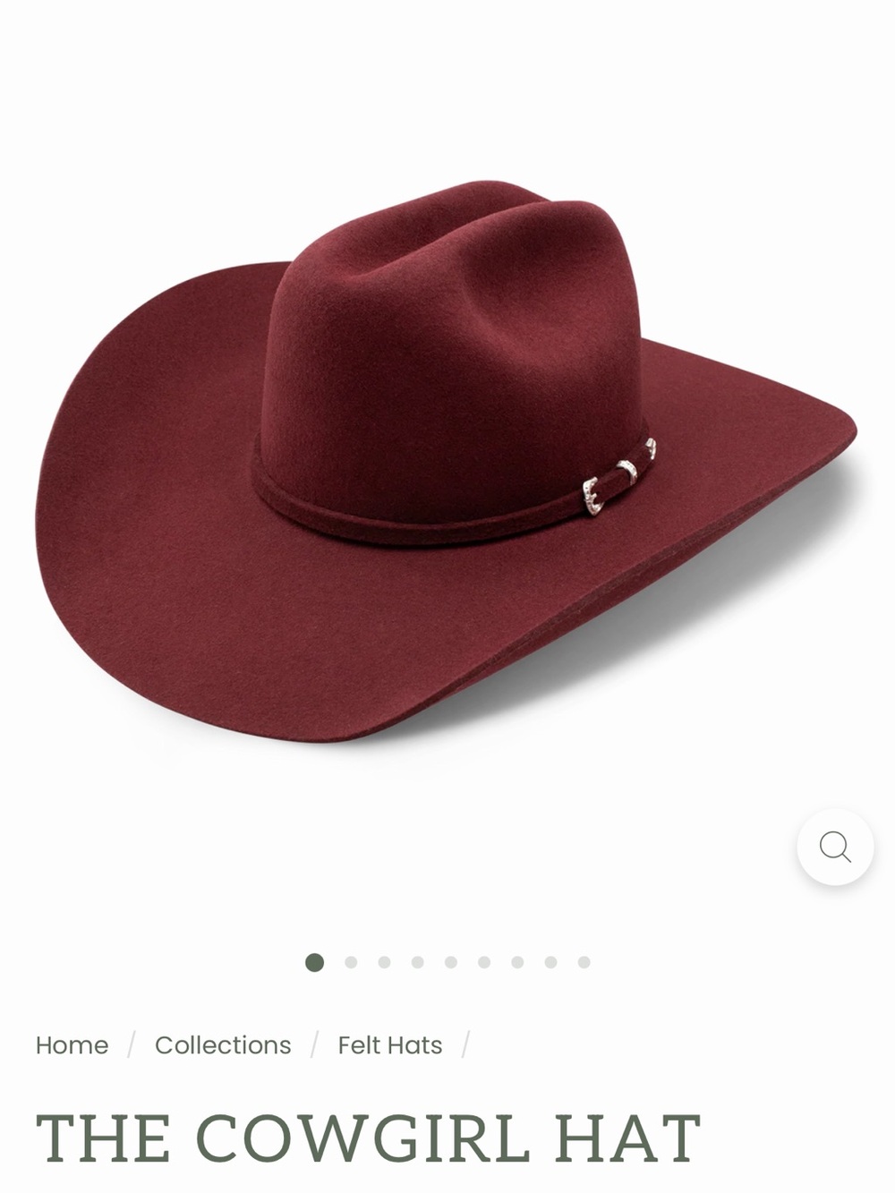 Charlie 1 Horse Women’s Felt Cowboy Hat
